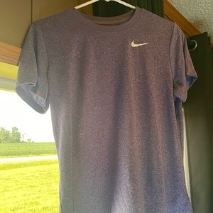 Nike dry fit tee purple